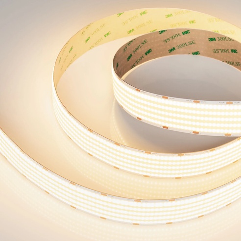 Лента COB-X1600-30mm 24V Warm3000 (40 W/m, IP20, 5m) (Arlight, CRI>90)