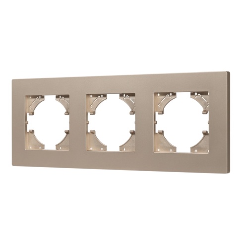 Рамка пластиковая FRM-PERIO-PL-3-GD (Arlight, -)