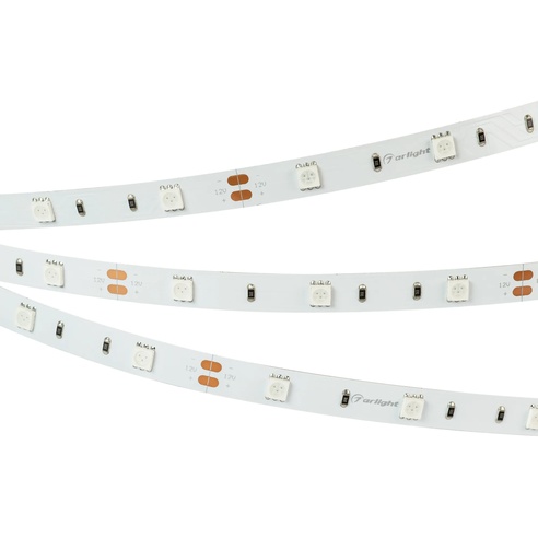 Лента светодиодная RT 2-5000 12V Green (5060, 150 LED, LUX) (Arlight, 7.2 Вт/м, IP20)