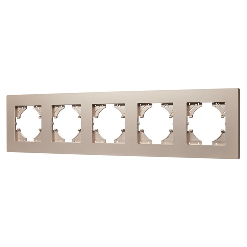 Рамка пластиковая FRM-PERIO-PL-5-GD (Arlight, -)