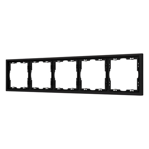 Рамка пластиковая FRM-NOBE-SFPL-5-BK (Arlight, -)