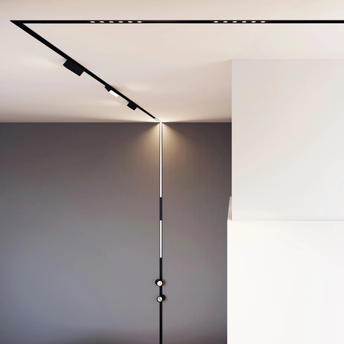 Светильник MAG-DOTS-25-L400-12W Warm3000 (BK, 30 deg, 24V, DALI) (Arlight, IP20 Металл, 3 года)