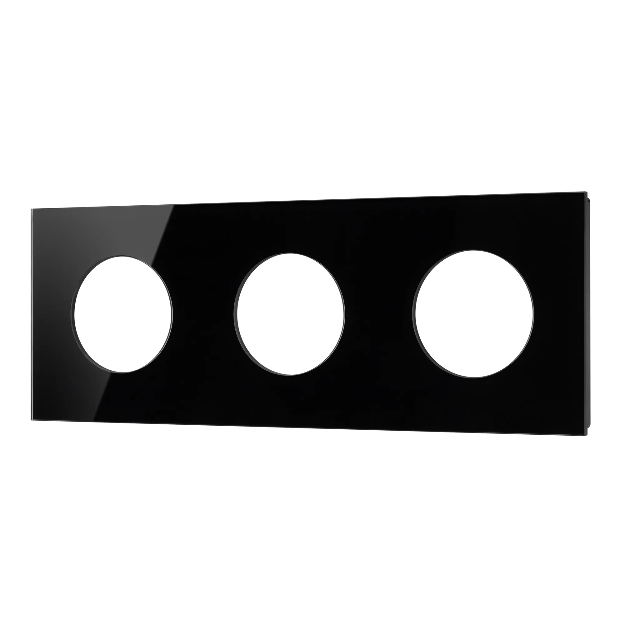 Рамка стеклянная FRM-GLARE-GC-3-BK (Arlight, -) - изображение товара