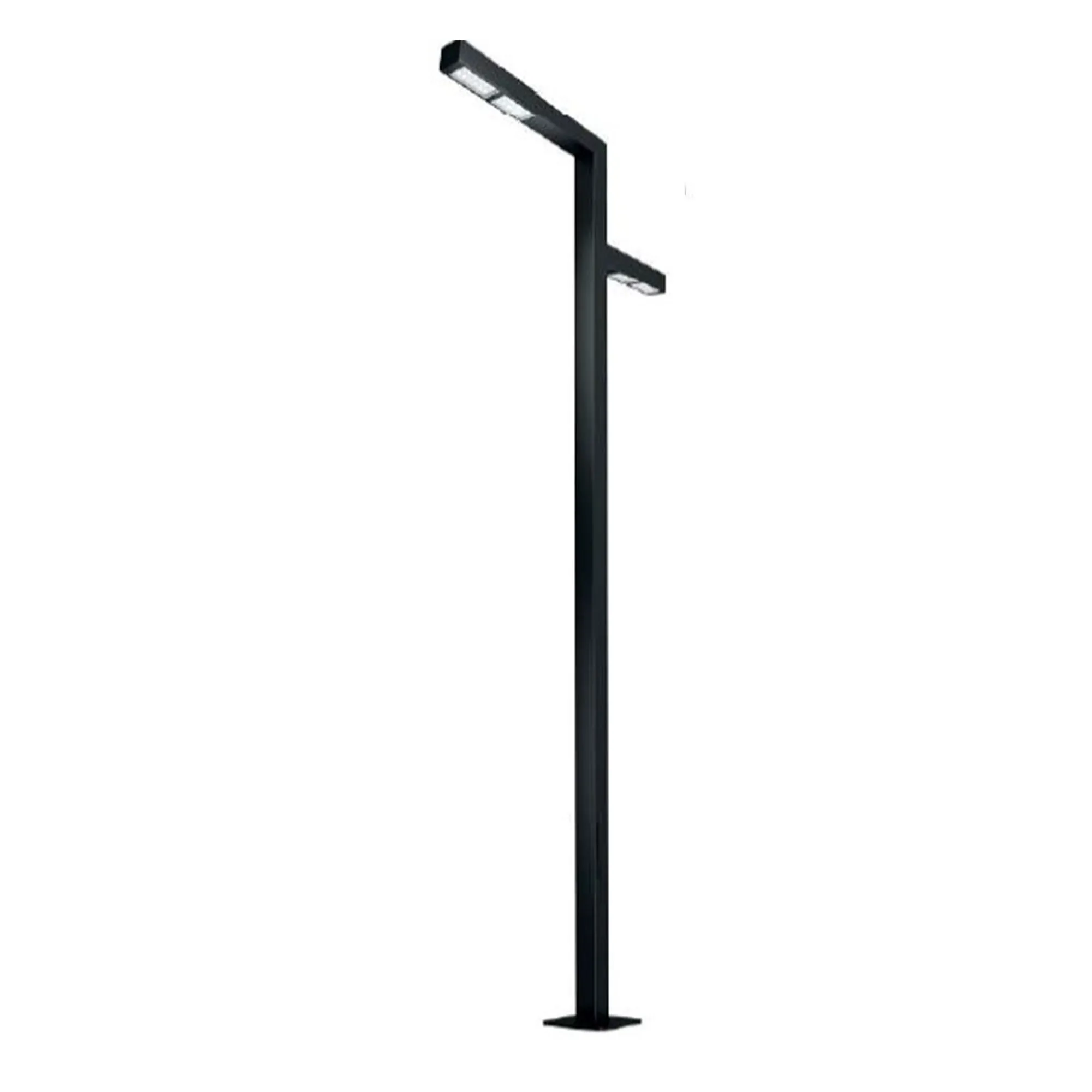 Опора OXOR-STER-Z-1600x100x100-L3000-50W Warm3000 (BK, 230V) IP65 (Arlight, Сталь)