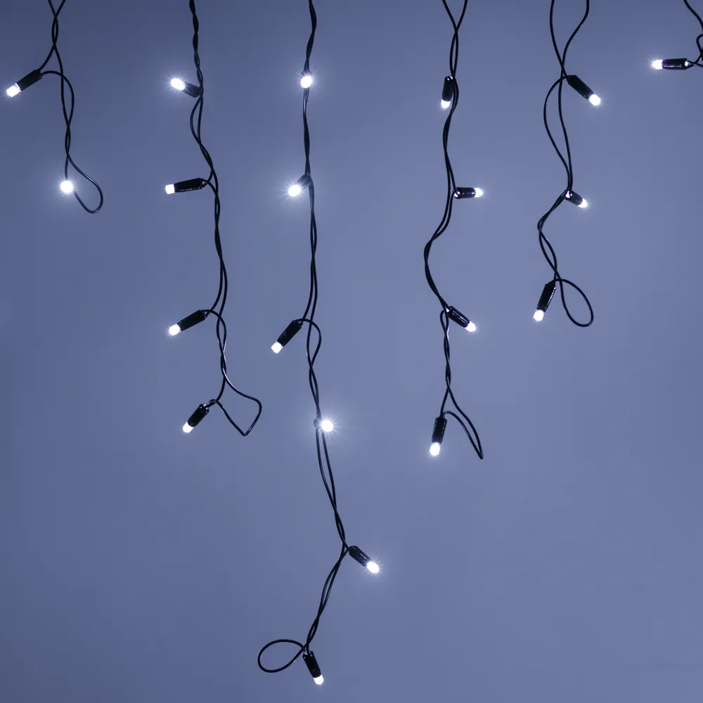 Светодиодная гирлянда ARD-EDGE-PRO-4000x600-BLACK-128LED-MILK-STD White (230V, 8W) (Ardecoled, IP65) - изображение товара