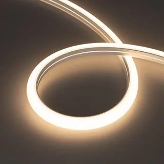 Лента герметичная MOONLIGHT-PRO-TOP-X320-16x15mm 48V Warm3000 (10 W/m, IP65, 30m, wire x2) (Arlight, Силикон) - изображение товара