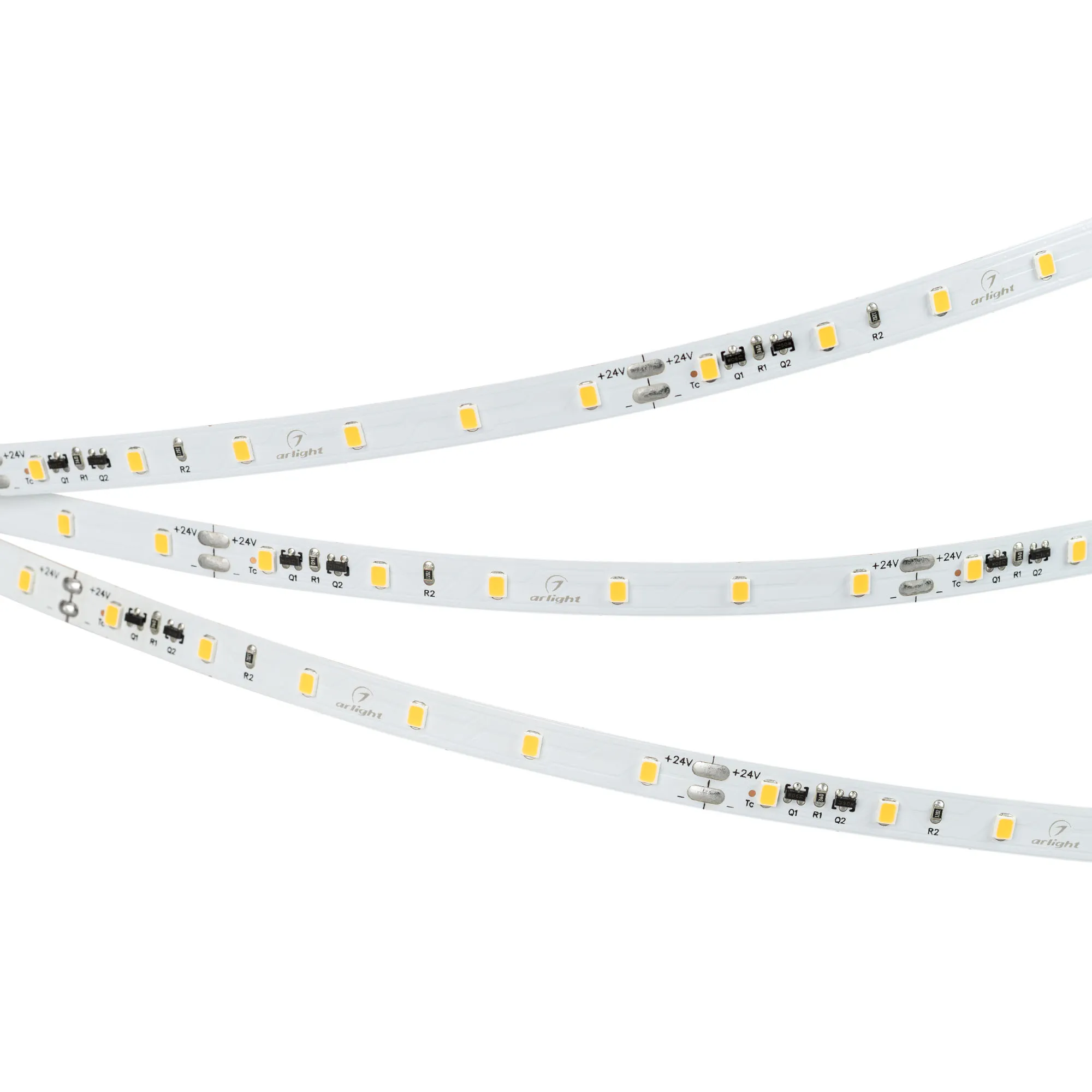 Лента IC-A60-8mm 24V Warm3000 (4.8 W/m, IP20, 2835, 50m) (Arlight, стабилизированная) - изображение товара