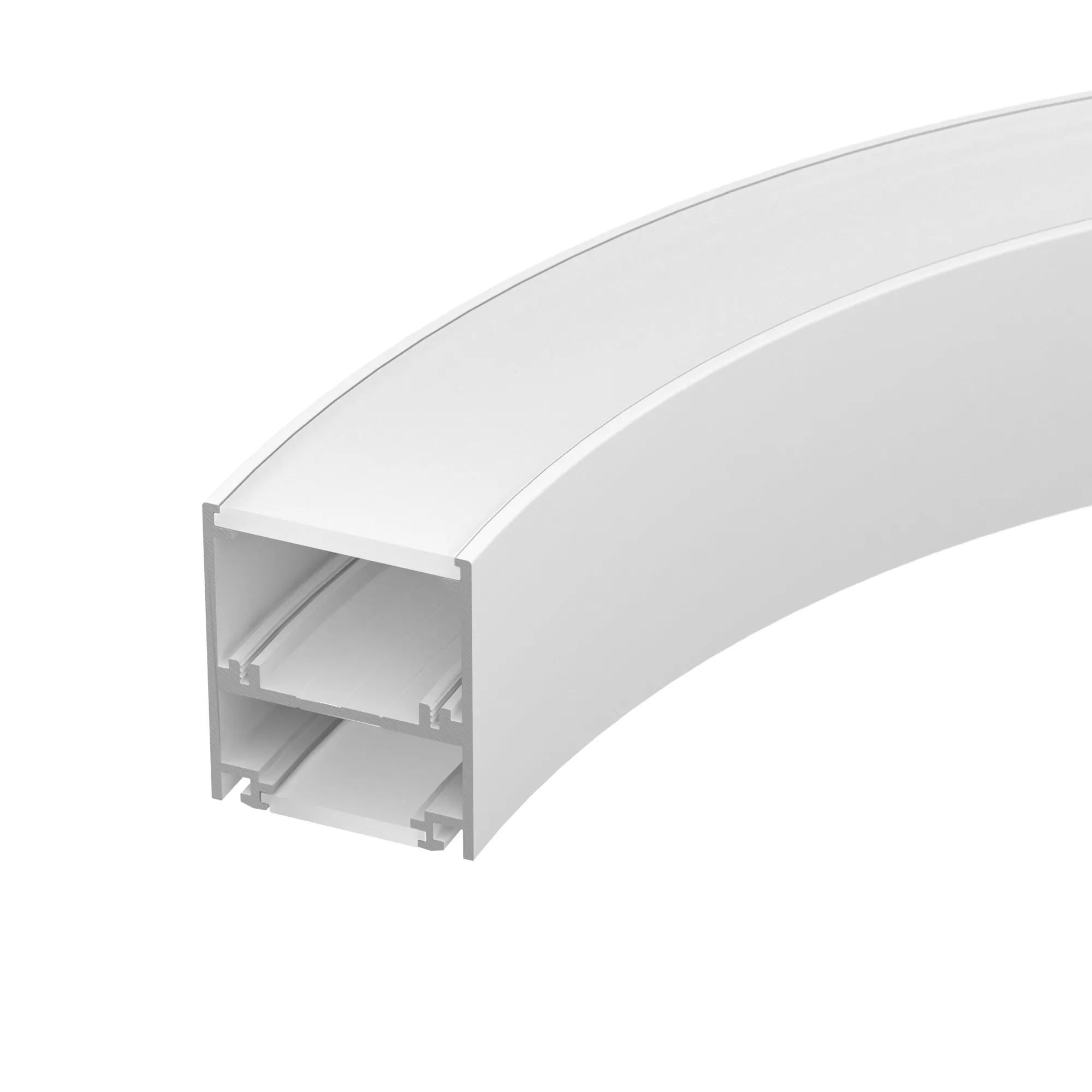 Профиль SL-ARC-5060-D1000-A45 WHITE (дуга 1 из 8) (Arlight, Алюминий) - изображение товара