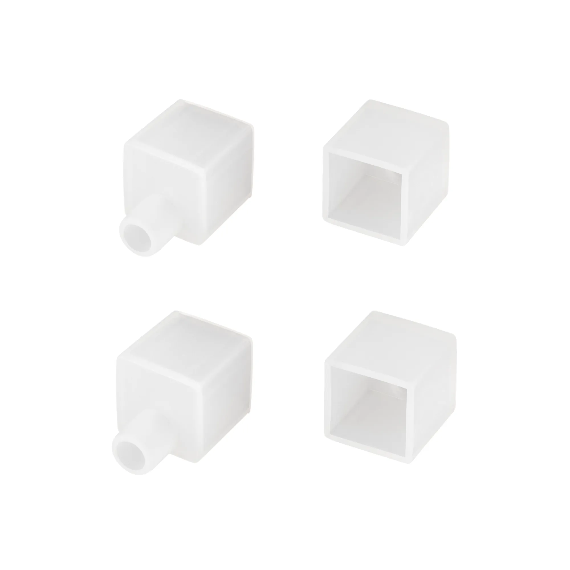 Заглушка WPH-FLEX-1414-TOP WHITE с отверстием (Arlight, Пластик) - изображение товара