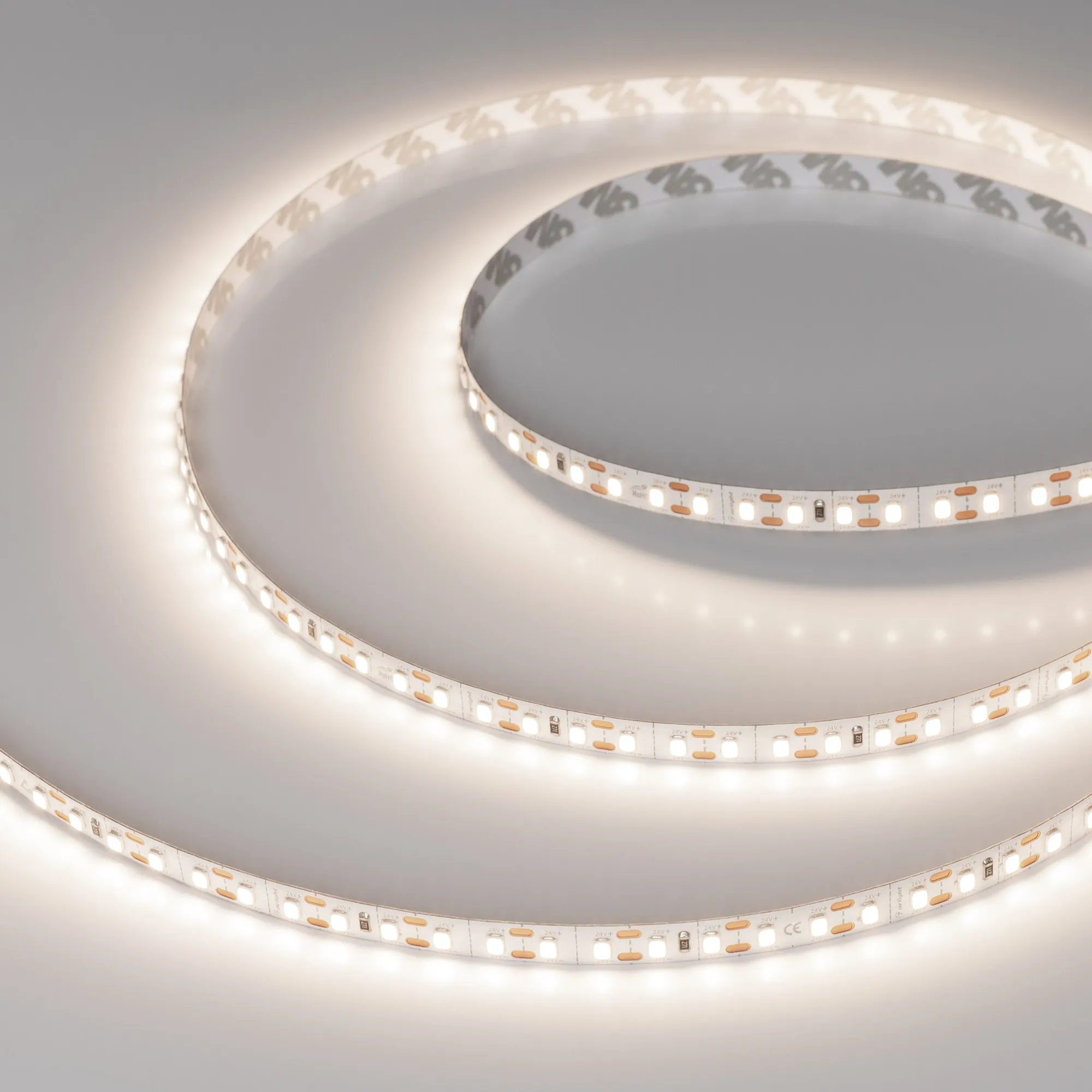 Лента FC-A120-8mm 24V Day4000-CX1 (10 W/m, IP20, 5m) (Arlight, резка 1 светодиод) - изображение товара