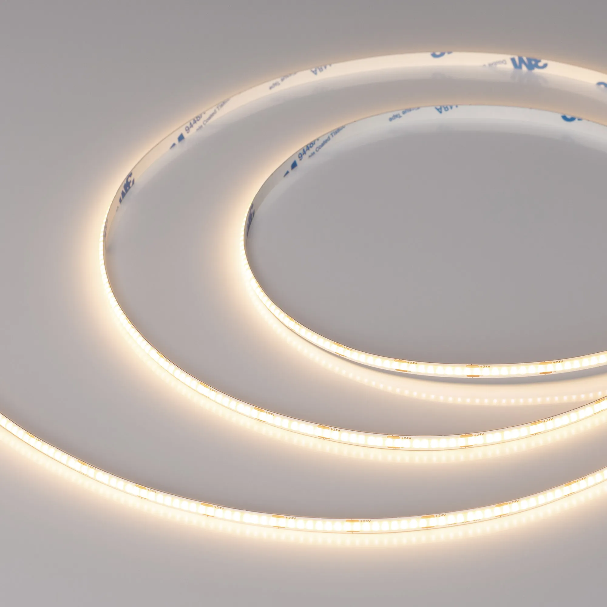 Лента COB-X400-5mm 24V Warm3000 (7.2 W/m, IP20, 5m) (Arlight, -) - изображение товара