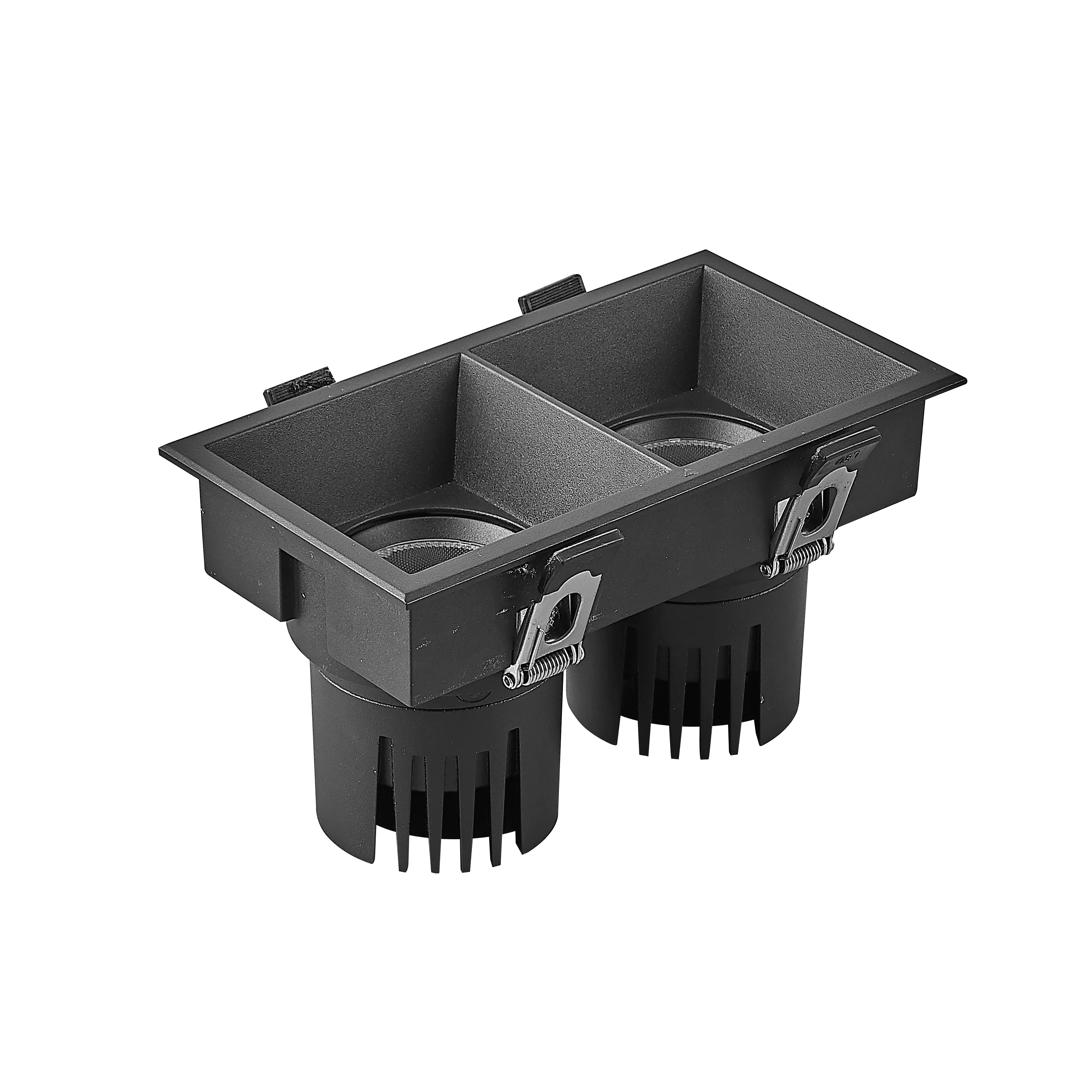 Светильник MS-FLOW-BUILT-S157x85-2x12W Day4000 (BK, 15 deg, 230V) (Arlight, IP20 Металл, 5 лет)